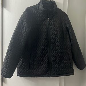 Lightweight black quilted Land’s End Jacket